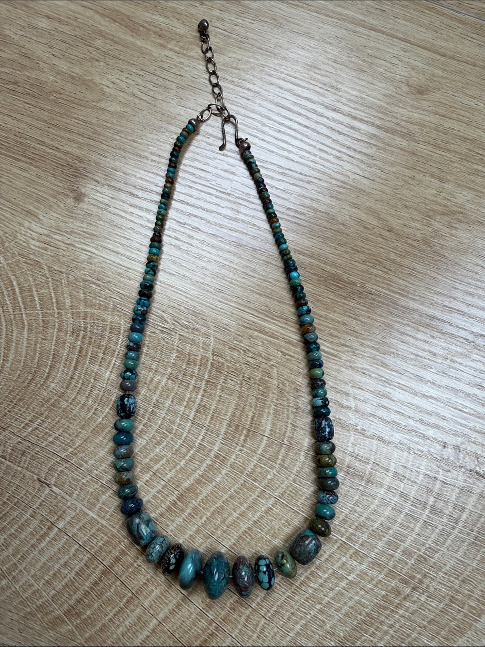 Stone Beaded Graduated Statement Necklace